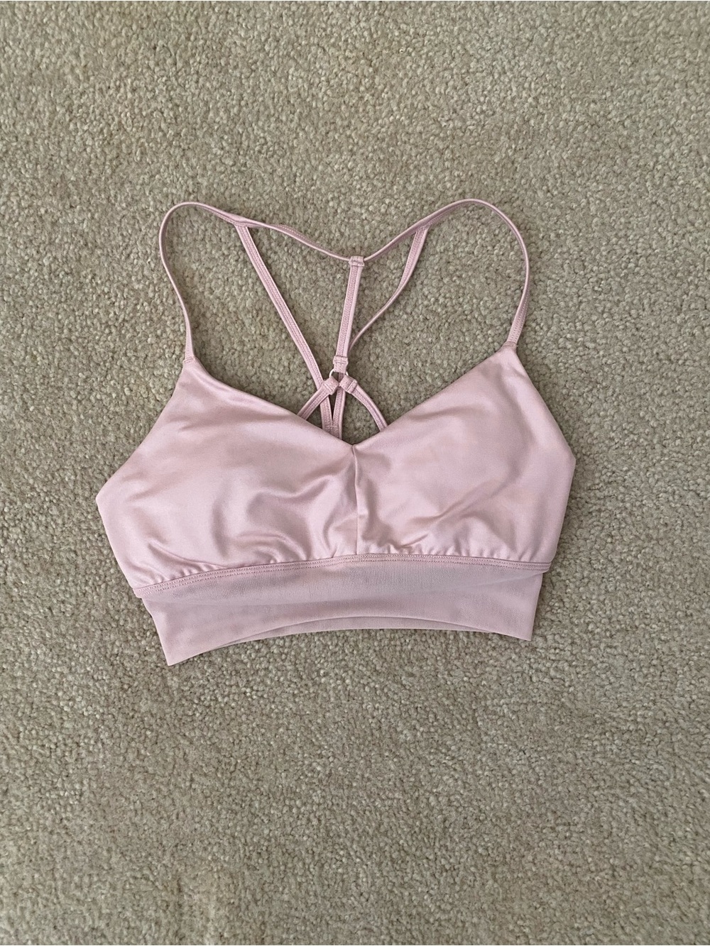 ALO Yoga Strappy Alosoft Lavish Sports Bras - Picture 2 of 10